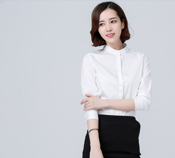 女士職業(yè)工裝襯衣