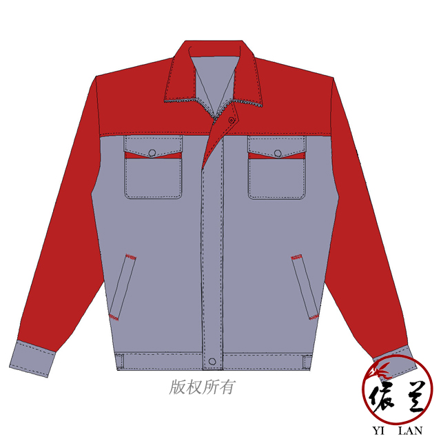 長袖工作服定做