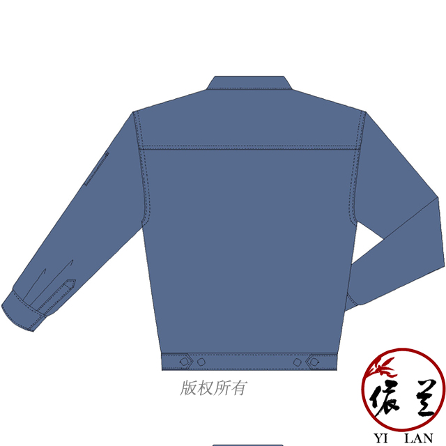 深灰色防靜電工作服定做