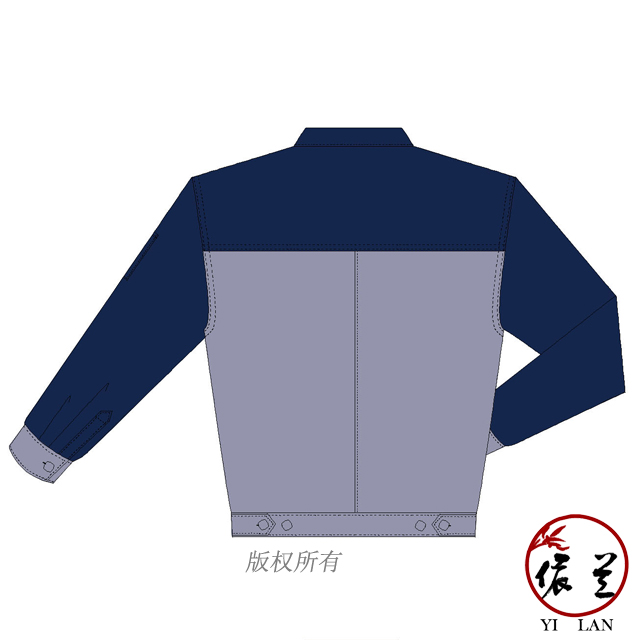 全工藝滌棉內包邊工作服定制