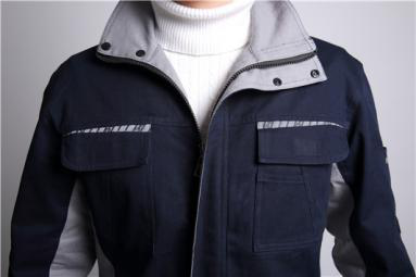 加厚純棉工作服定做細節圖